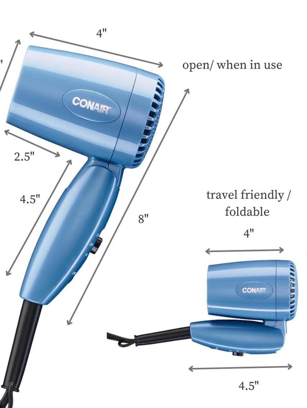 Parts - Not working - Conair Travel Hair Dryer Dual Voltage 1600W Hair Dryer